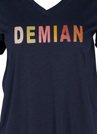T-paita printillä, Night Sky DEMIAN, Packshot image number 2
