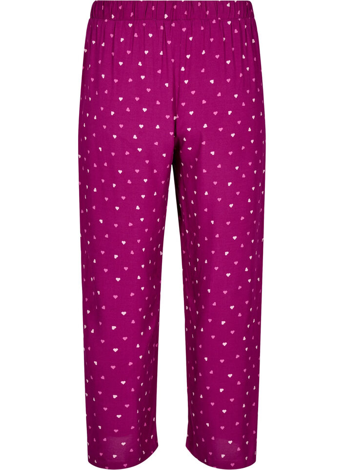 Rennot yöhousut sydänkuviolla, Boysenberry w. Heart, Packshot image number 1