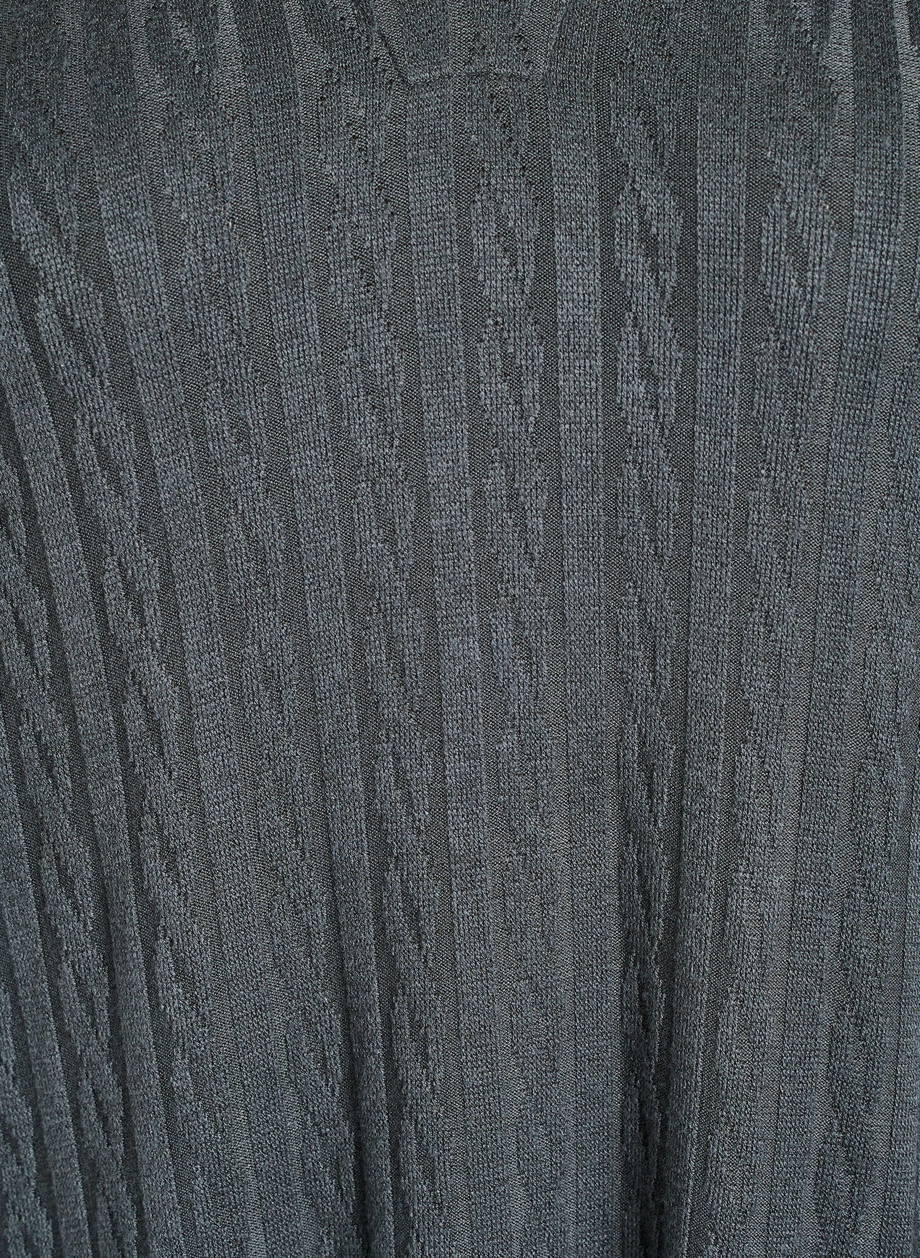 Zizzi Mekko kaapelikuviolla ja v-p&auml;&auml;ntiell&auml;, Vihre&auml;, Packshot image number 2