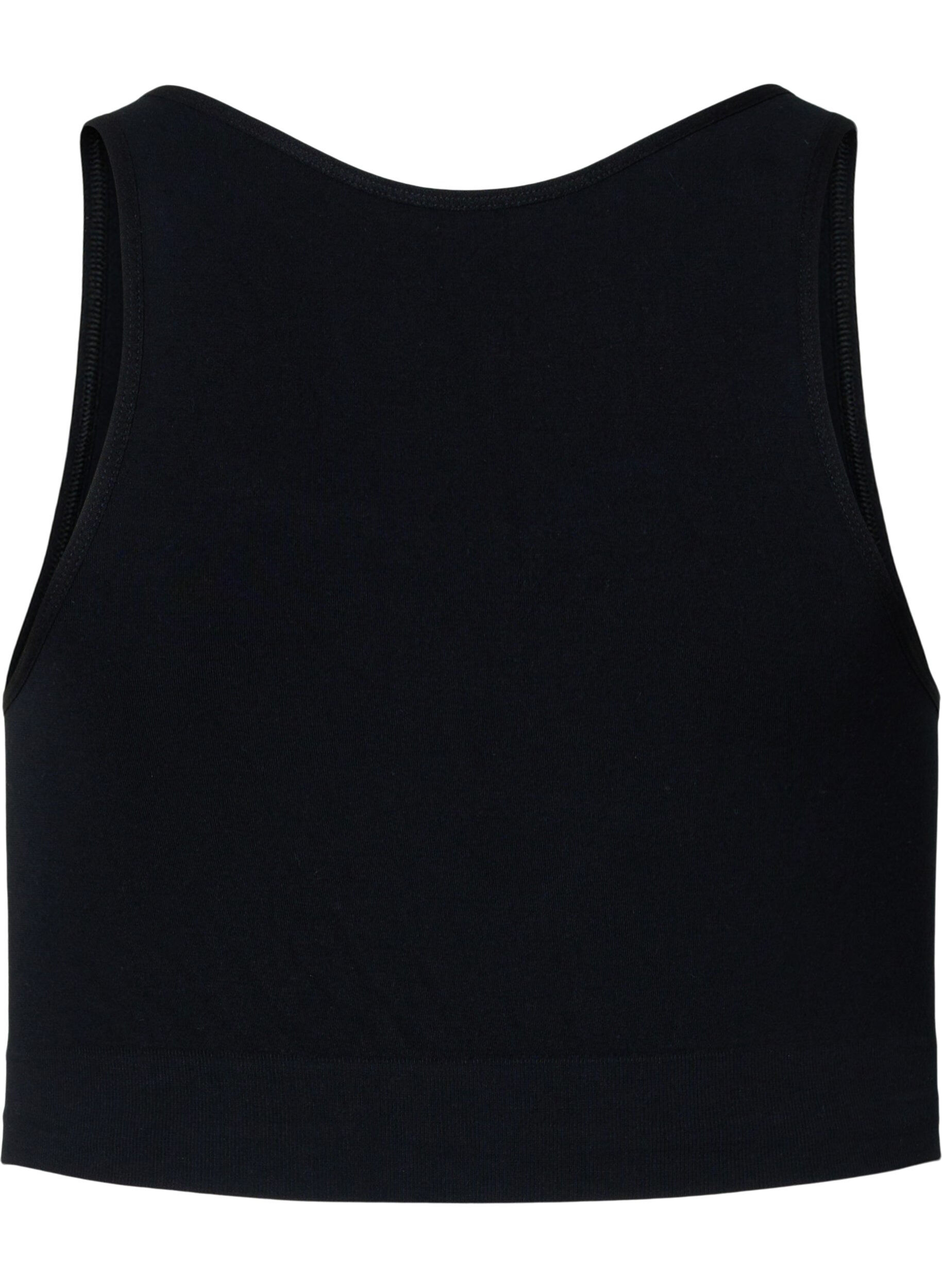 Zizzi Pehme&auml;t rintaliivit mesh-kankaalla, Black, Packshot image number 1