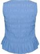 Smokkitoppi venep&auml;&auml;ntiell&auml; ja peplum-helmalla, Sininen, Packshot image number 1