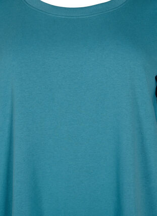 Svetarimekko lyhyillä hihoilla ja halkioilla, Brittany Blue, Packshot image number 2