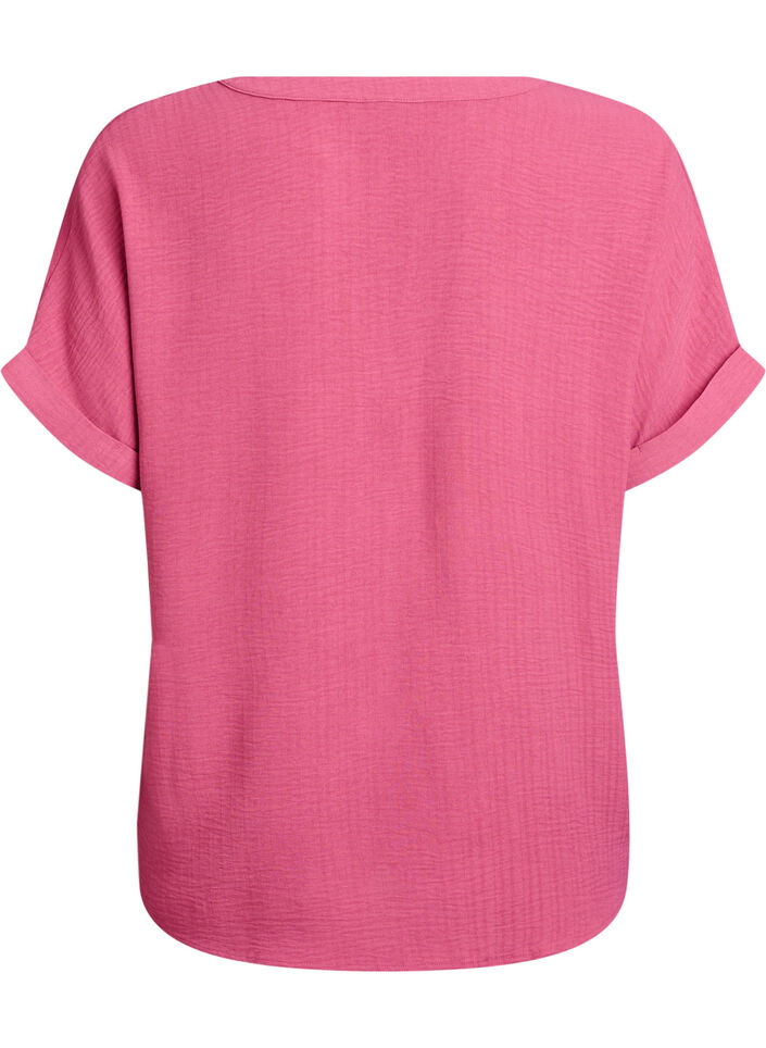 Rento pusero lyhyill&auml; hihoilla, Punainen, Packshot image number 1