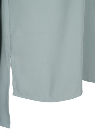 Yksivärinen paita v-pääntiellä, Chinois Green, Packshot image number 3