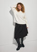 Neule palmikkokuviolla, Vanilja, Model image number 1