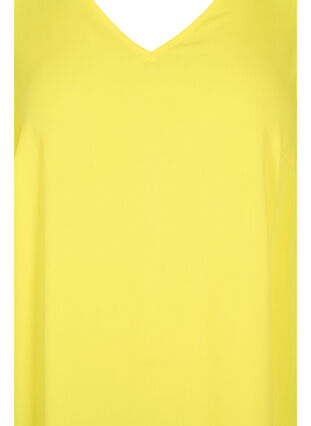 Viskoosimekko v-pääntiellä, Blazing Yellow, Packshot image number 2