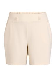 V&auml;lj&auml;t shortsit taskuilla , Beige