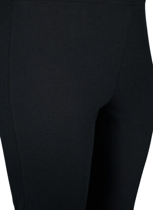 FLASH - 2 kpl 3/4-pituisia leggingsejä, Black/Black, Packshot image number 2