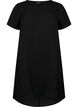 Lyhythihainen mekko kuosilla, Musta, Packshot image number 0