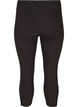 3/4-leggingsit napeilla, Musta, Packshot image number 1