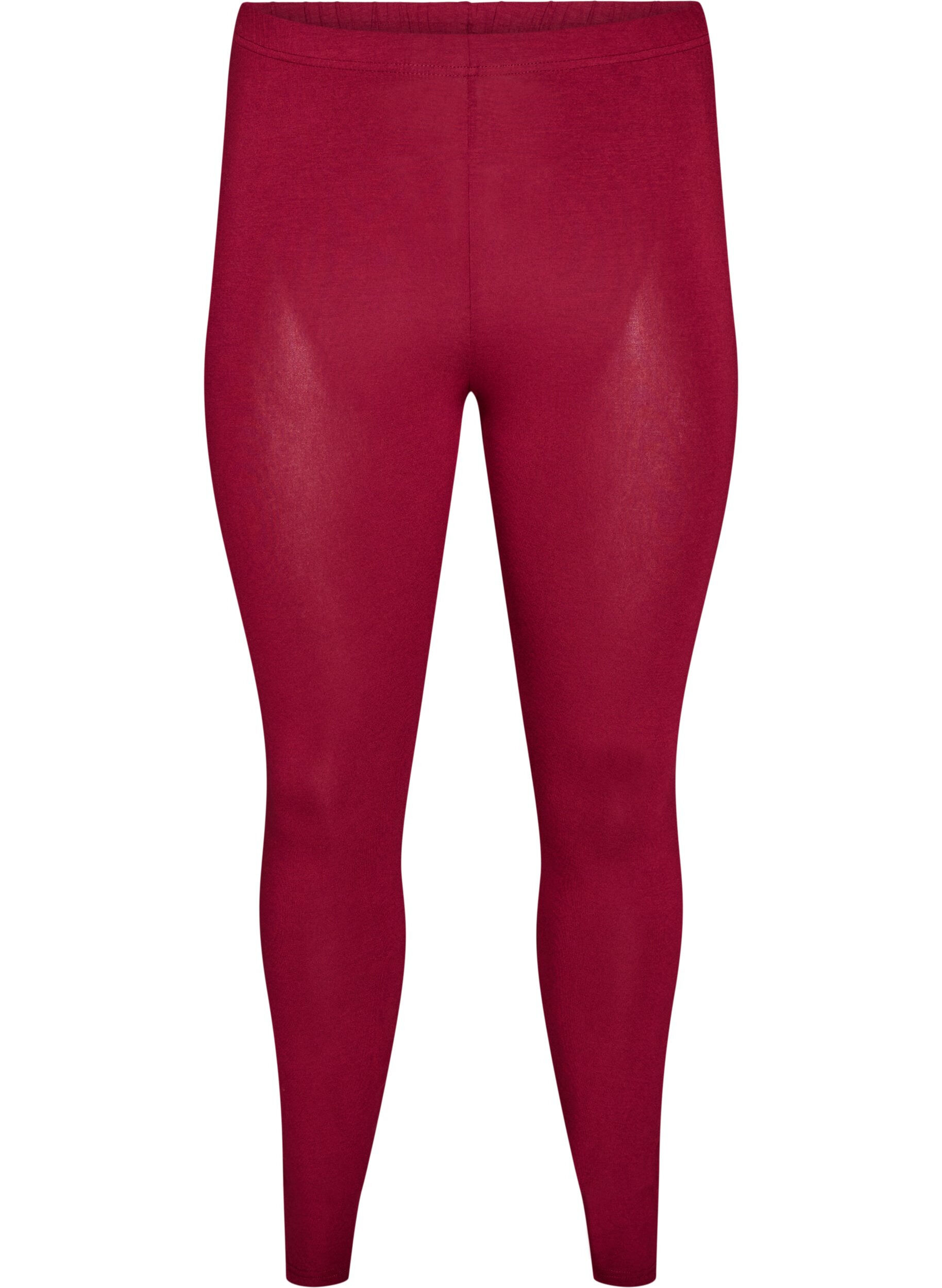 ZizziPerusleggingssit viskoosista, Punainen, Packshot image number 0