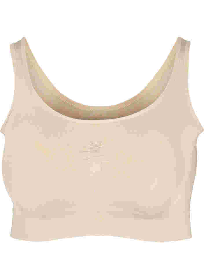 Pehmeät rintaliivit ilman toppausta, Nude, Packshot image number 0