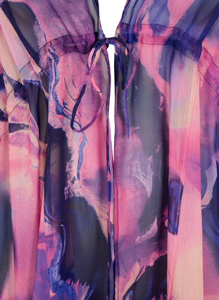 Painokuvioitu rantakimono, Purple Swirl, Packshot image number 2