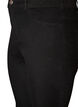Amy-super slim fit -farkut korkealla vy&ouml;t&auml;r&ouml;ll&auml;, Musta, Packshot image number 2