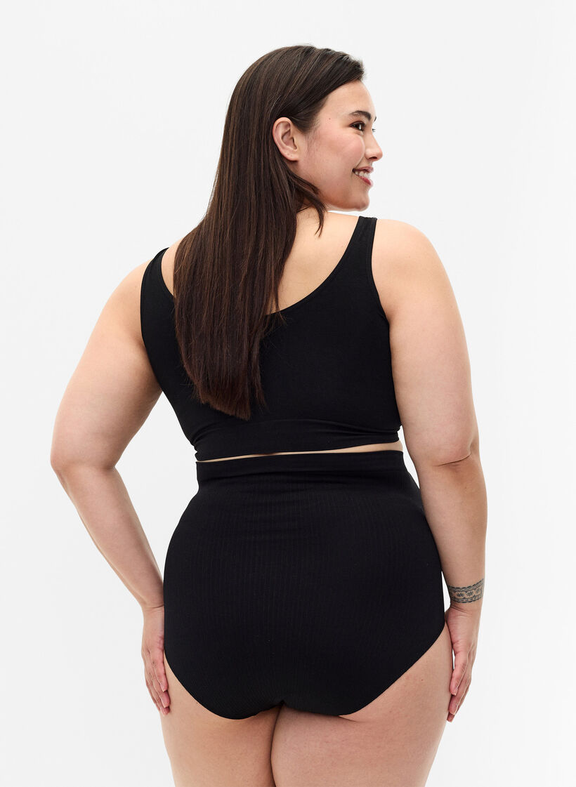 Äitiysalushousut, Black, Model image number 1