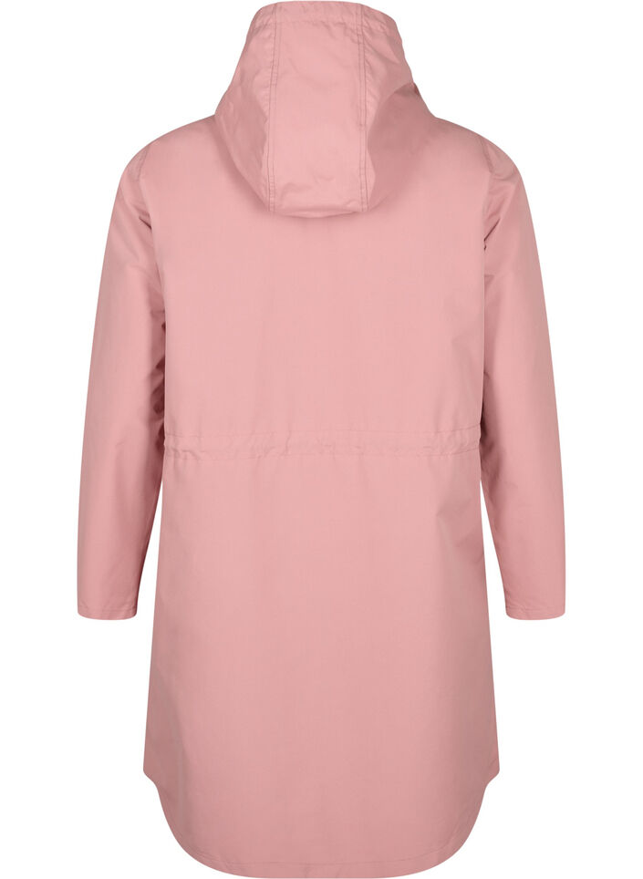 FLASH - Vettähylkivä parkatakki hupulla, Ash Rose, Packshot image number 1