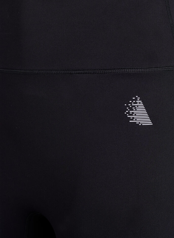 CORE, kyykynkestävät treenileggingsit taskulla, Musta, Packshot image number 2