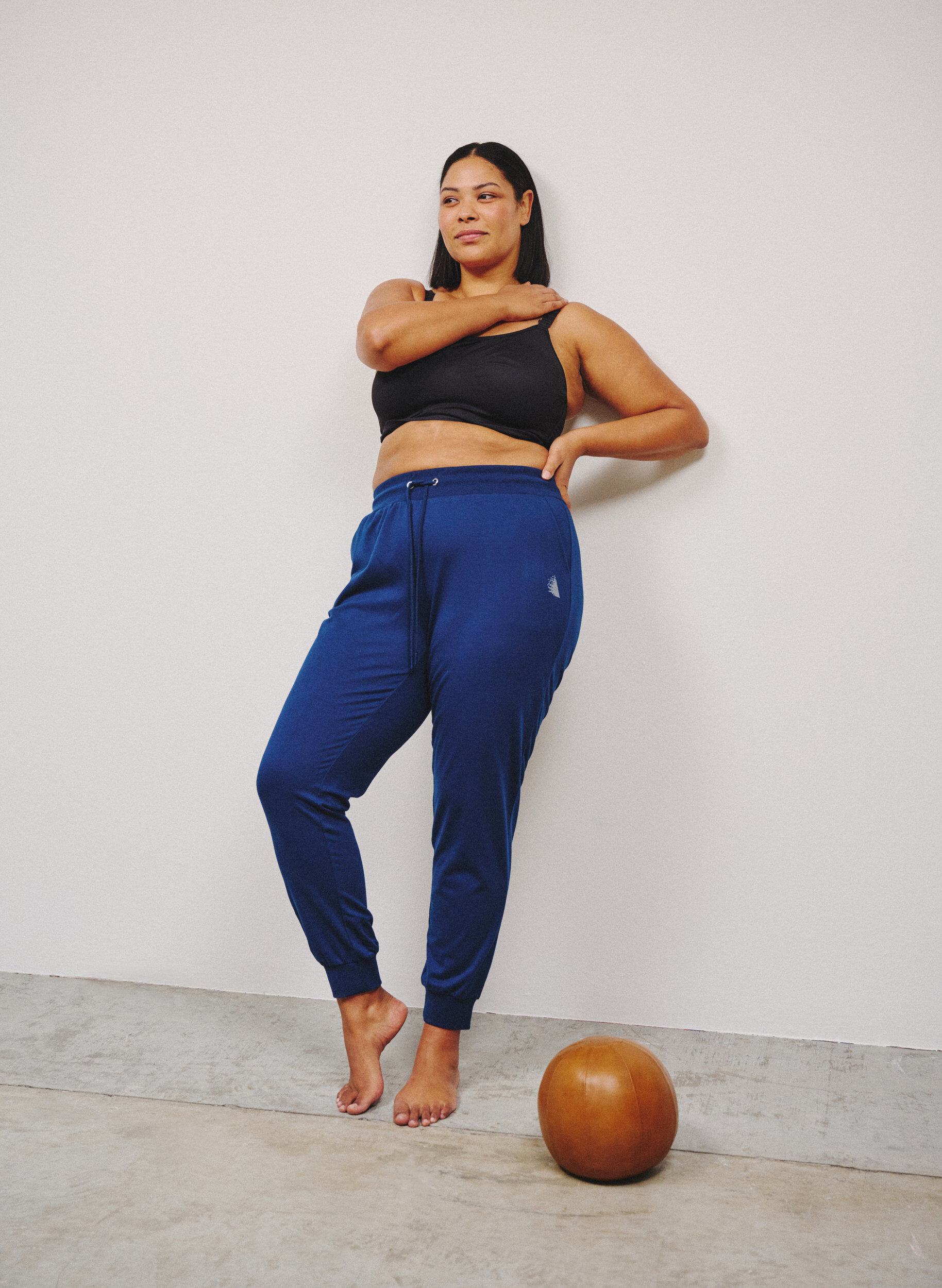 ZizziV&auml;lj&auml;t taskulliset verryttelyhousut, Sininen, Image image number 0