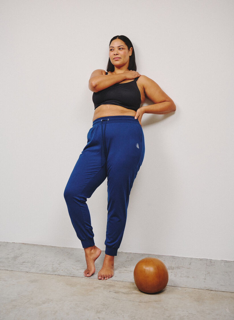 V&auml;lj&auml;t taskulliset verryttelyhousut, Sininen, Image image number 0