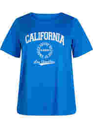 FLASH - T-paita kuvalla, Strong Blue