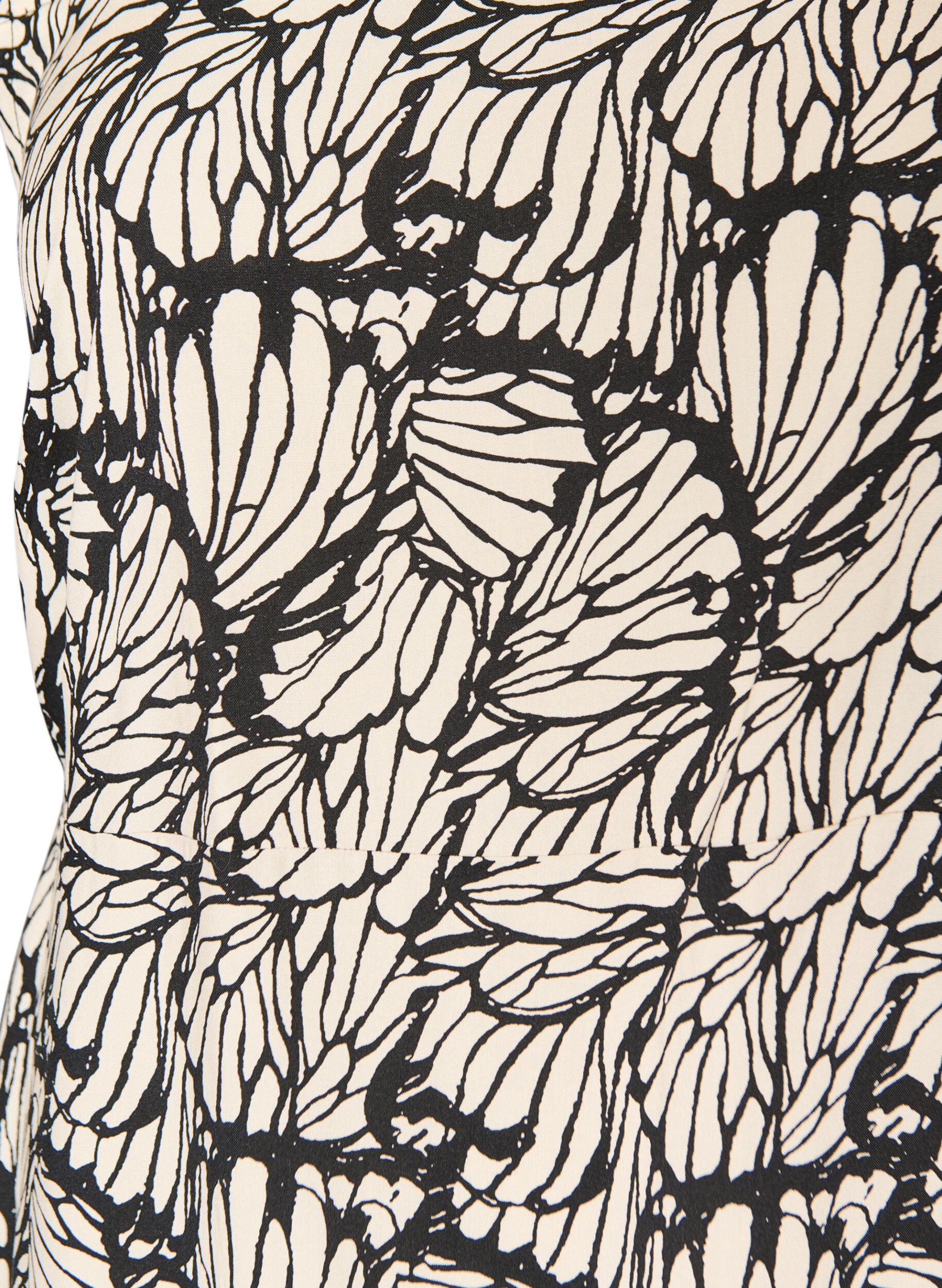ZizziKes&auml;mekko leveill&auml; olkaimilla, Musta, Packshot image number 2