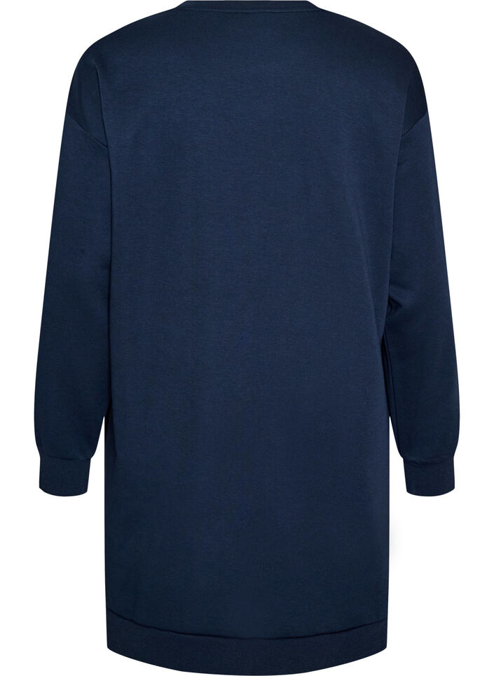 V&auml;lj&auml; collegemekko taskuilla, Sininen, Packshot image number 1