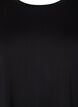 T-paita Tencel ™-modaalista. Paidassa on pyöreä kaula-aukko, Musta, Packshot image number 2