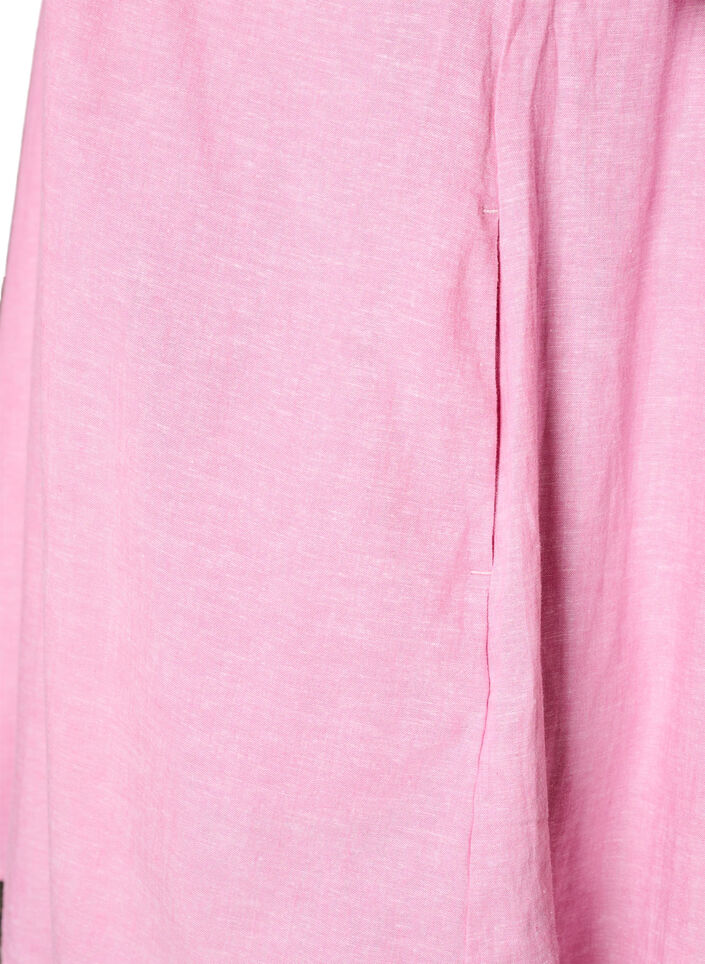 A-mallinen tunika pellavaa ja viskoosia, 2169, Packshot image number 3