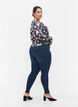 Jeggingsit puuvillasekoitteesta, Dark blue denim, Model image number 1