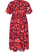 Mekko smokkauksella ja kukkakuviolla, Violetti, Packshot image number 1