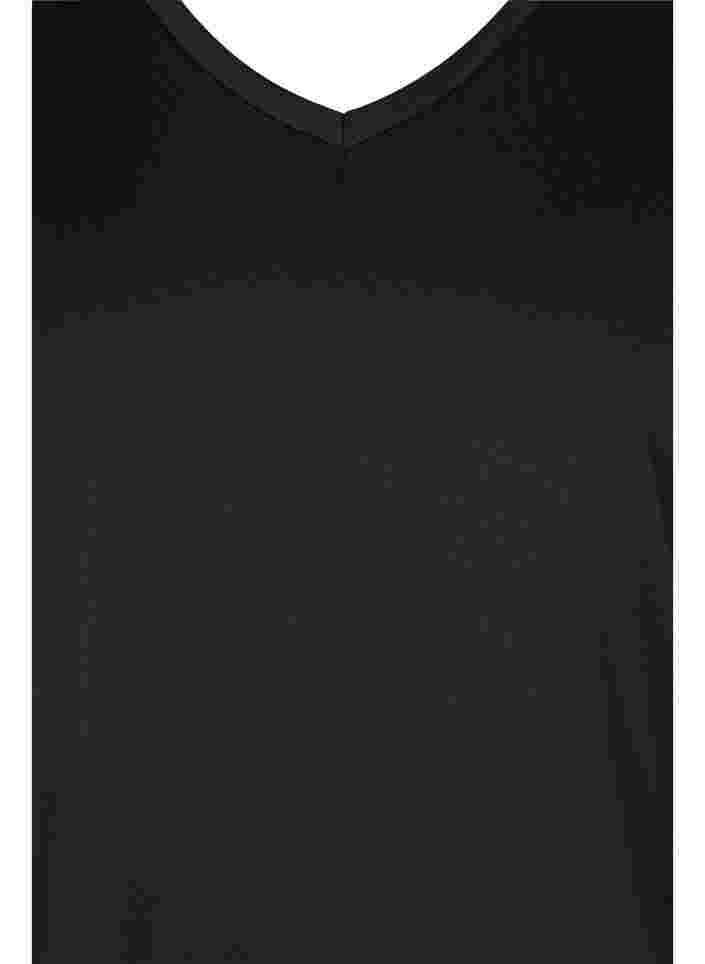 Treenitoppi joustoresorilla helmassa, Black, Packshot image number 2