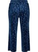 Velour-pyjama housut kokopainatuksella, Sininen, Packshot image number 1