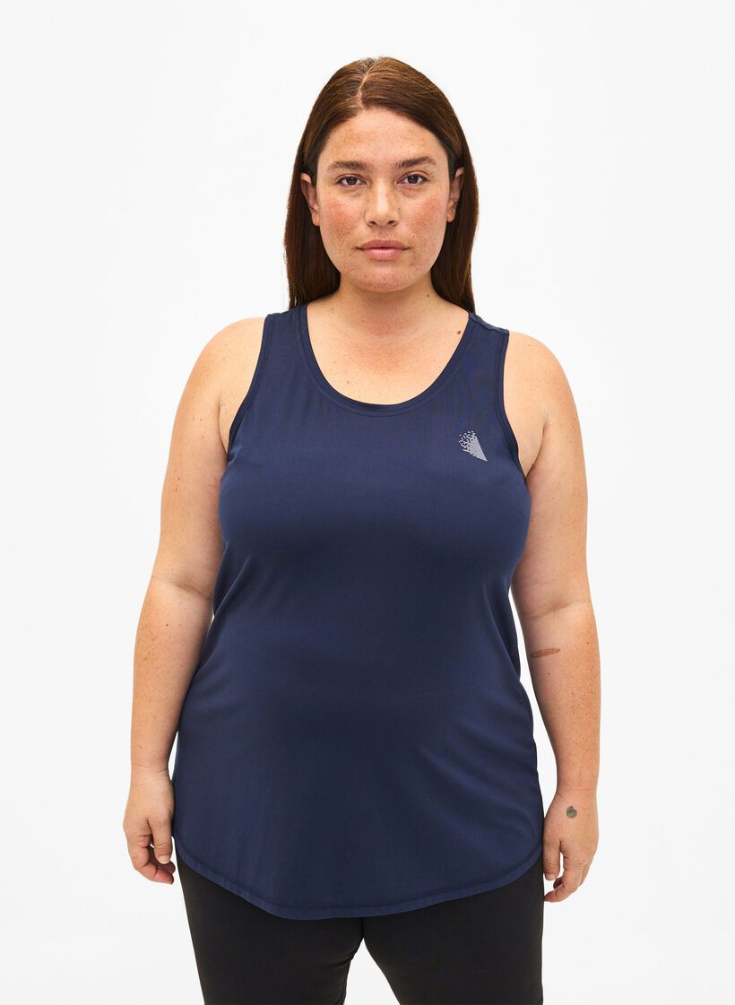 Treenitoppi, jossa on pyöreä pääntie, Night Sky, Model image number 0