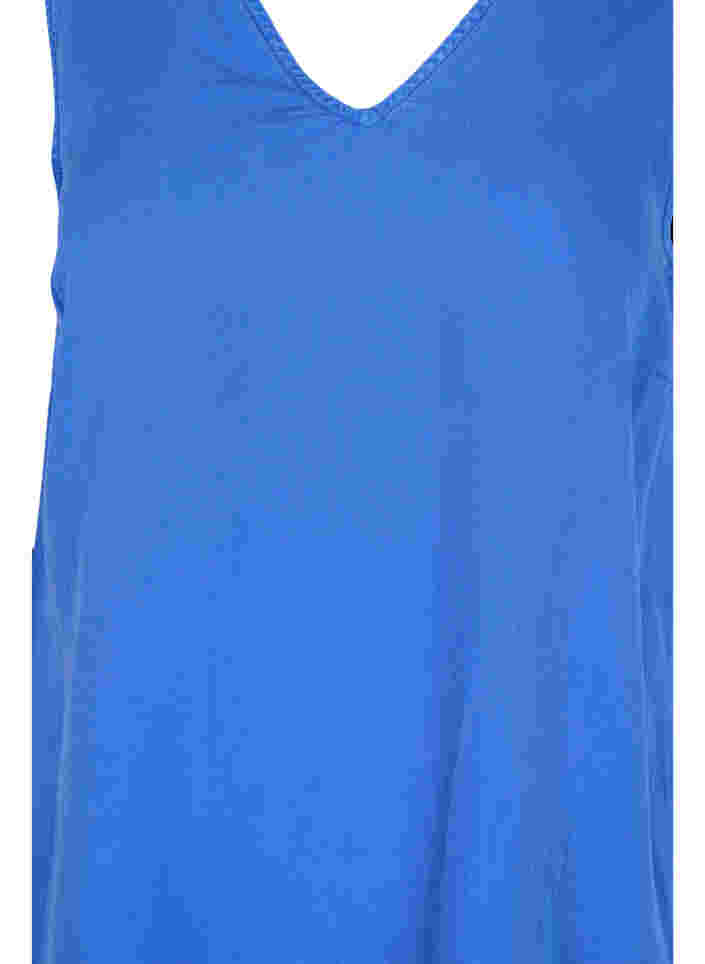 Mekko v-pääntiellä, Dazzling Blue, Packshot image number 2