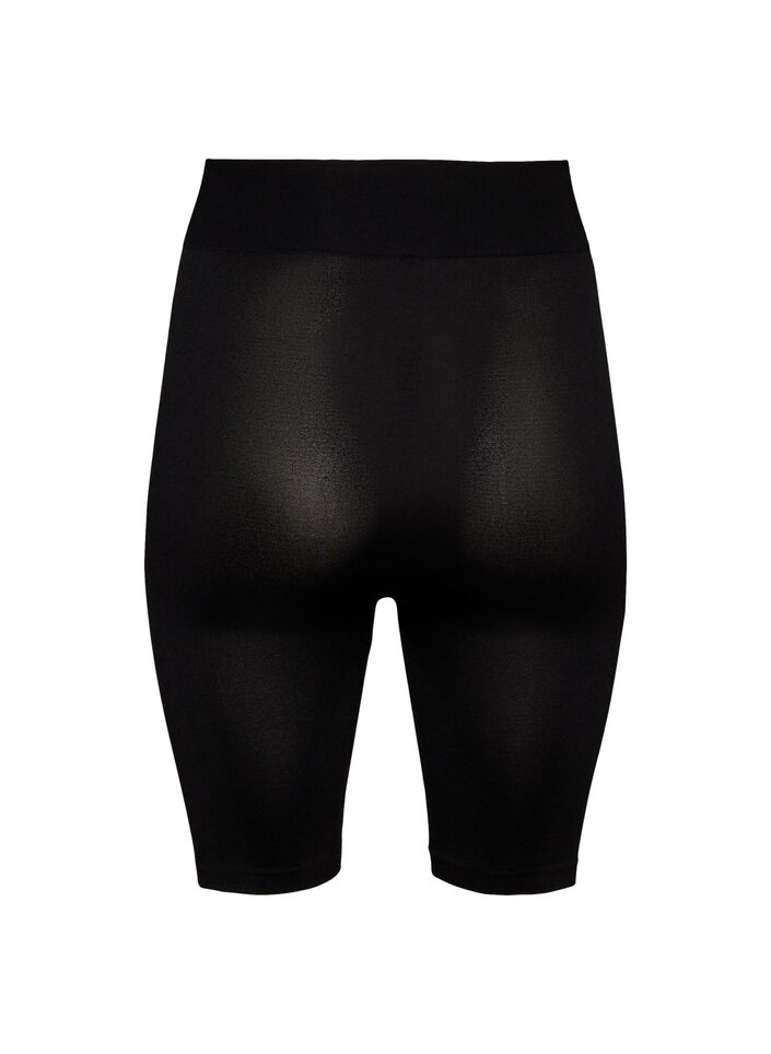 Saumattomat py&ouml;r&auml;ilyshortsit, Musta, Packshot image number 1
