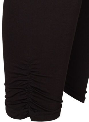 3/4- pituset leggingsit, Black, Packshot image number 3