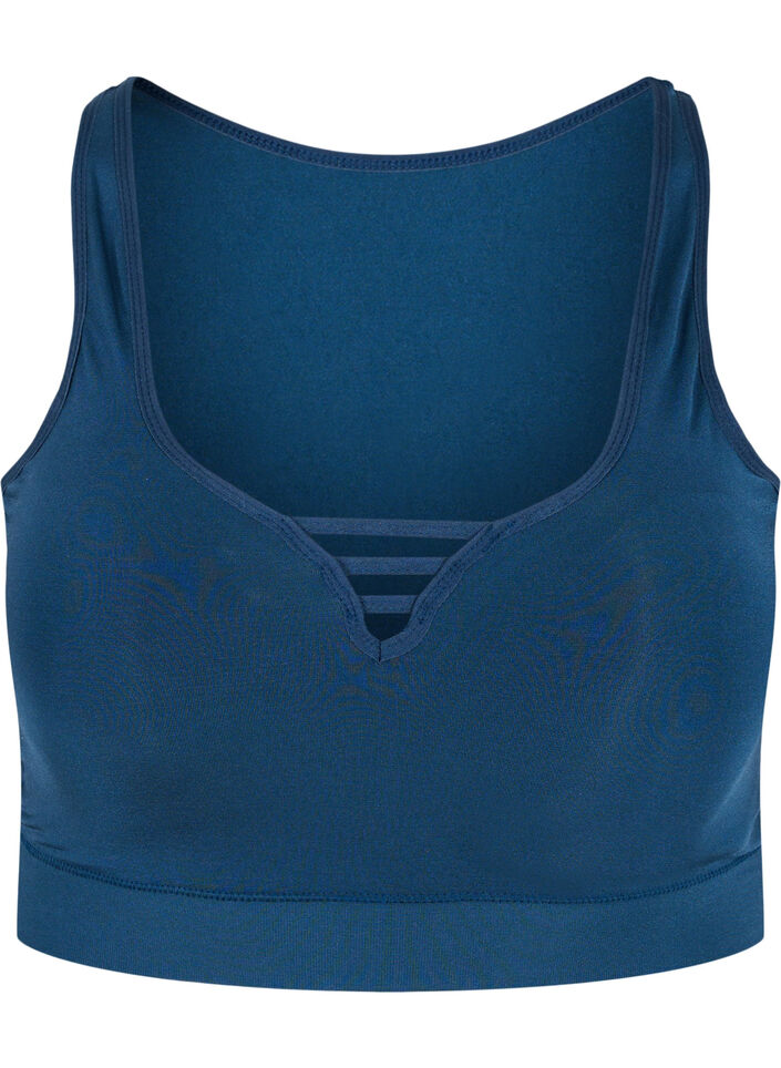 Kevyesti topatut rintaliivit nauhayksityiskohdalla, Blue Wing Teal, Packshot image number 0