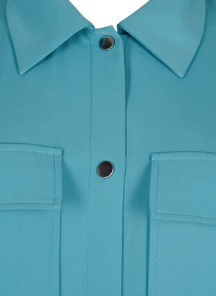 Pitkä paitatakki napituksella, Brittany Blue, Packshot image number 2
