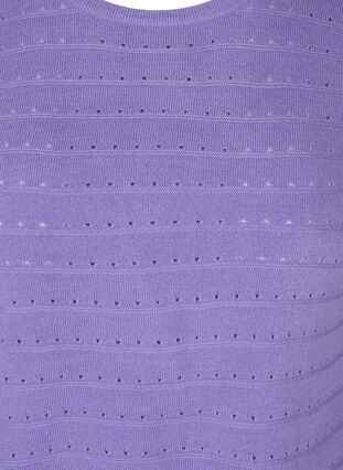 Neulepusero pyörellä pääntiellä ja kuviolla, Paisley Purple, Packshot image number 2