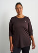 Treenipusero 3/4-hihoilla, Brown, Model image number 0
