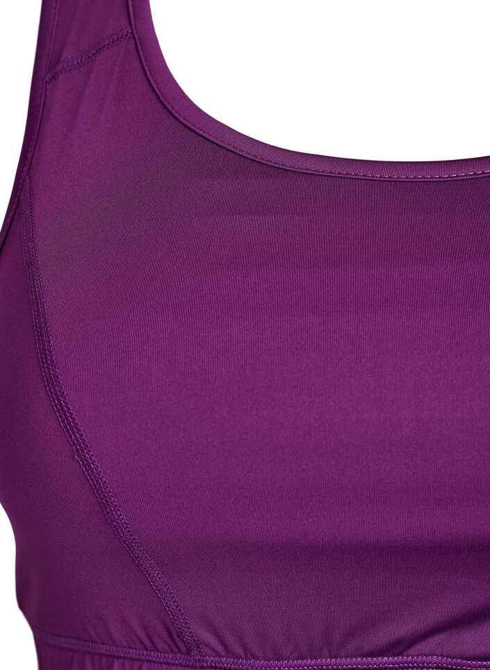 Urheiluliivit racerback-selkäosalla, Violetti, Packshot image number 2