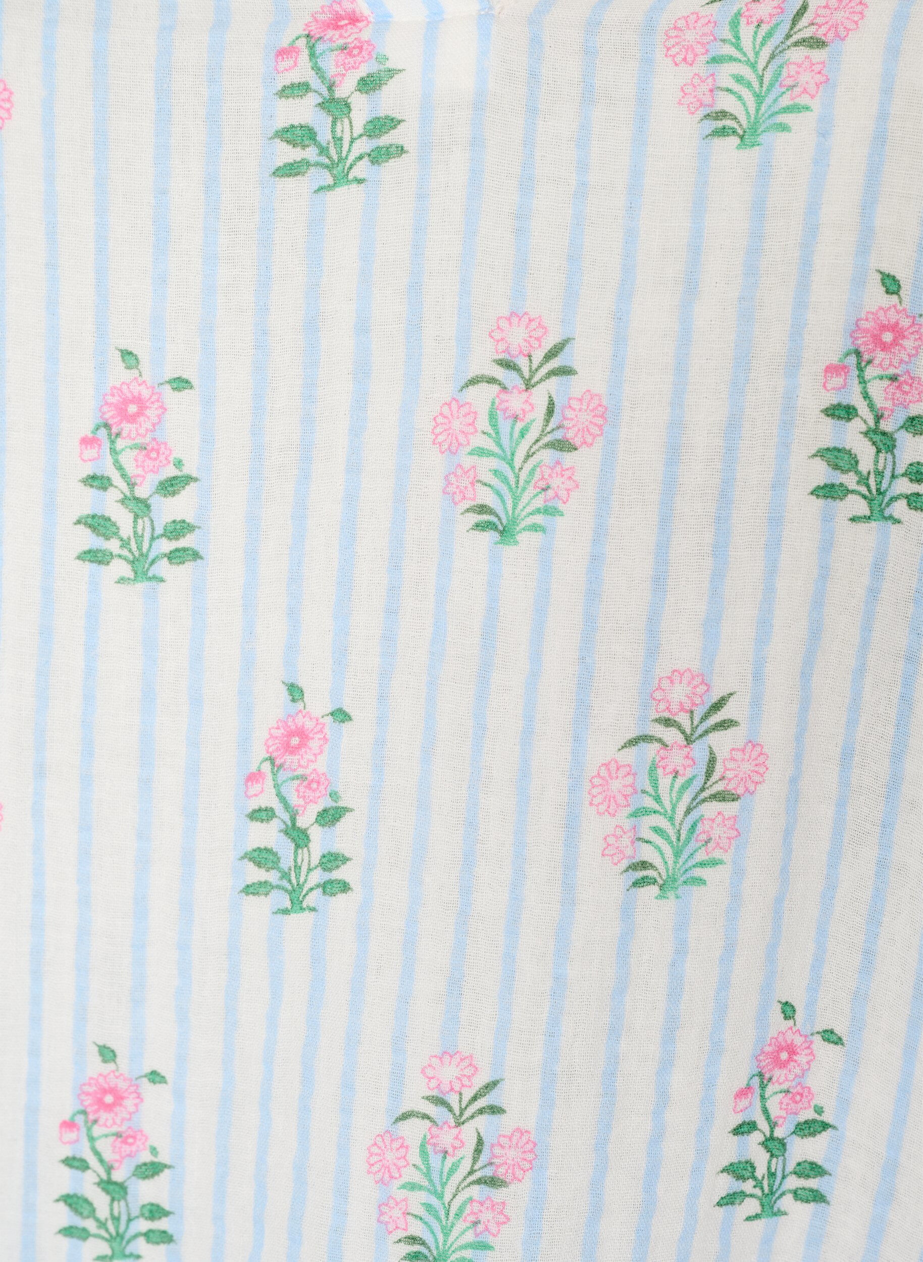 ZizziLyhyt A-linjainen mekko puuvillamusliinista, Vanilja, Packshot image number 2