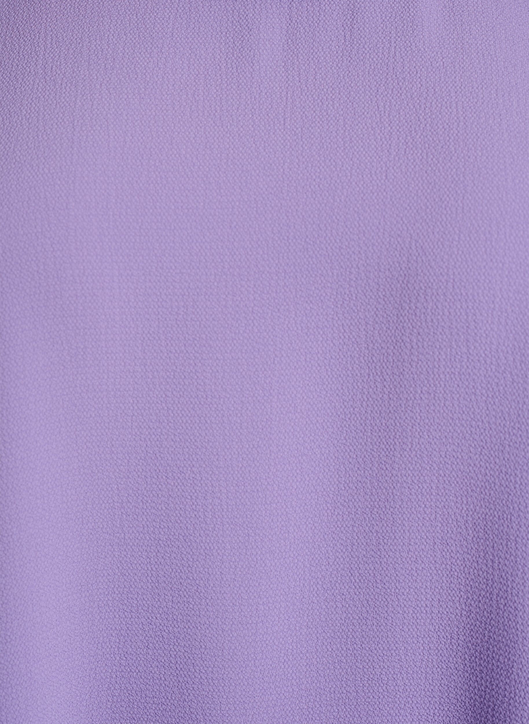 ZizziPusero lyhyill&auml; hihoilla ja py&ouml;re&auml;ll&auml; p&auml;&auml;ntiell&auml;, Violetti, Packshot image number 2