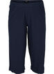 Väljät culottes-housut puuvillasta, Night Sky, Packshot image number 0