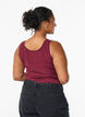 Yksiv&auml;rinen perus paita puuvillasta, Tumma Bordeaux, Model image number 2