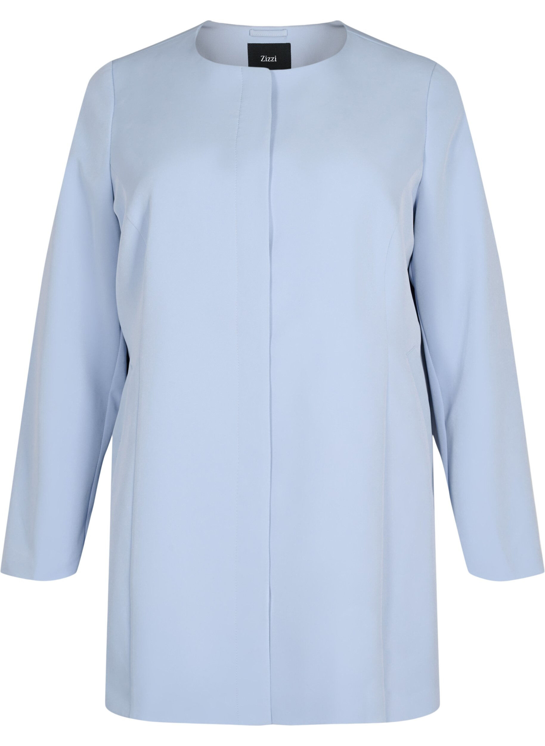 Zizzi Kevyt klassinen kev&auml;ttakki, Eventide, Packshot image number 0