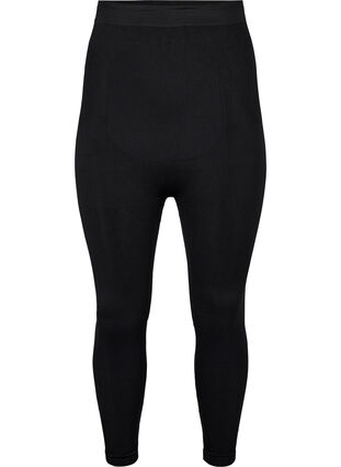 Shapewear-leggingsit korkealla vyötäröllä, Black, Packshot image number 0