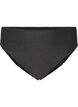 Bikinihousut glitterillä ja tai-leikkauksella, Musta, Packshot image number 0