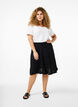 2-pack viskoosinen hame, Musta, Model image number 0