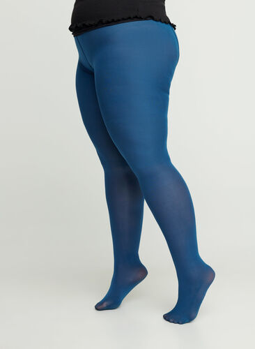 Sukkahousut 100 denier, Majolica blue , Model image number 0